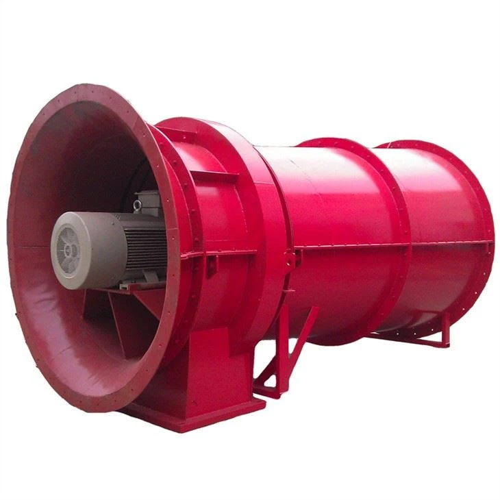 Mine auxiliary ventilation axial flow fan