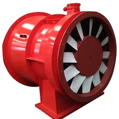 Ventilator cu rotor dublu de aspirație pentru mină